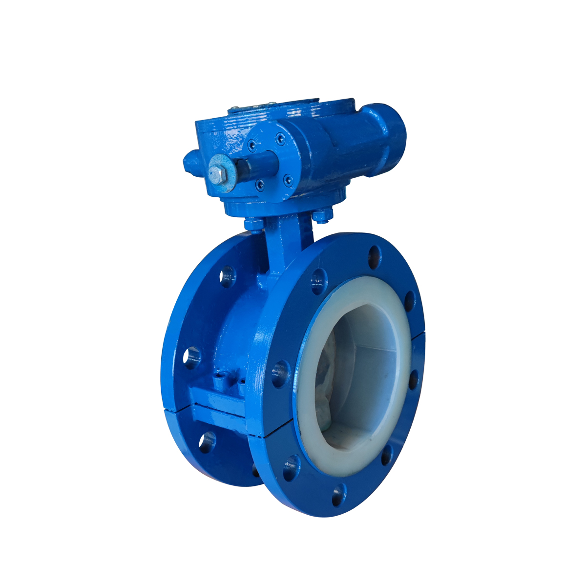 铸钢衬氟蝶阀D341F46-10C